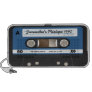 Blue Retro Mixtape Cassette Personalised Speaker