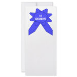 Blue Ribbon #1 Grandpa Full Color Rack Card