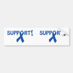 Blue Ribbon Support! Bumper Sticker