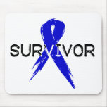 Blue Ribbon Survivor mousepads