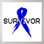 Blue Ribbon- Survivor posters