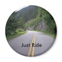 Blue Ridge Motorcycle Ride 8 Refrigerator Magnets
