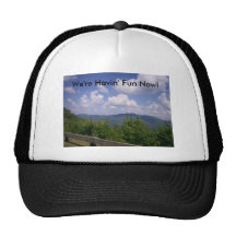 Blue Ridge Parkway Mountain View Mesh Hats