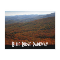 blue ridge parkway post card