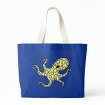 Blue Ringed Octopus Canvas Bag