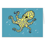 Blue Ringed Octopus Greeting Cards