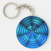 Blue Rings keychain