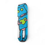 Blue Robo Board Skateboard Deck