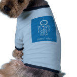 Blue Robot Doggie T Shirt