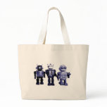 blue robots bag