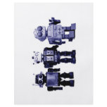 blue robots flyer