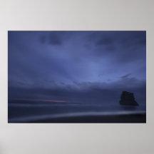 Blue Rock Print