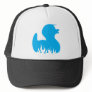Blue Rockabilly Duck Mesh Hat