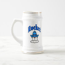 Blue Rocket logo Shirt Coffee Mug