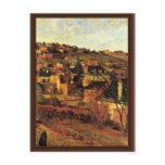 Blue Roofs At Rouen By Gauguin Paul (Best Quality) Postcard