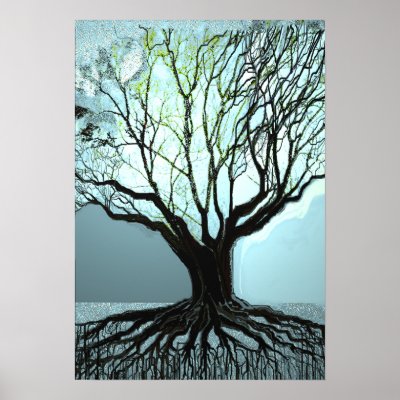 Blue Roots Lights by samack