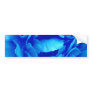 Blue Rose Bumper Sticker - Customizable