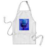Blue Rose Delight Apron
