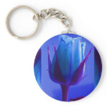 Blue Rose Delight Keychain I - Customisable