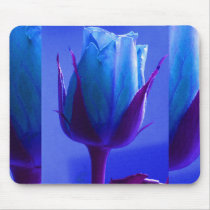 Blue Rose Delight Mousepad - Customisable