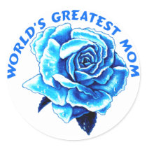 Blue Rose for Mum