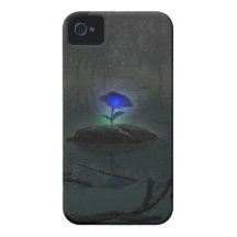 Blue Rose iPhone 4 Case-Mate