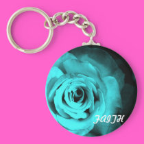 Blue Rose keychains