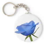 Blue rose keychains