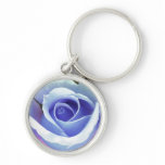 Blue Rose Keychain