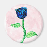 Blue Rose. Magnets