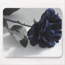 Blue Rose Mouse Mats
