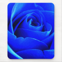 Blue Rose Mousepad