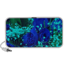 blue rose portable speaker