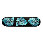 Blue Rose Skateboard