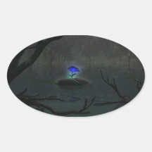 Blue Rose Stickers