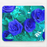 Blue Roses Mousepad