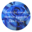 Blue Roses TY Sticker-customise