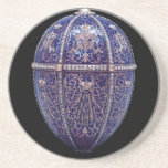 Blue Russian Egg Coaster