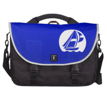 Blue Sailing Laptop Commuter Bag