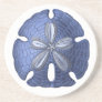 Blue Sand Dollar Stone Coaster
