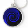 Blue Sapphire Keychain