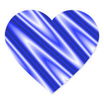 Blue "satiny" waves background sticker
