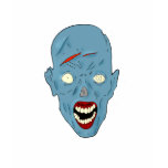 Blue scarred zombie t-shirts