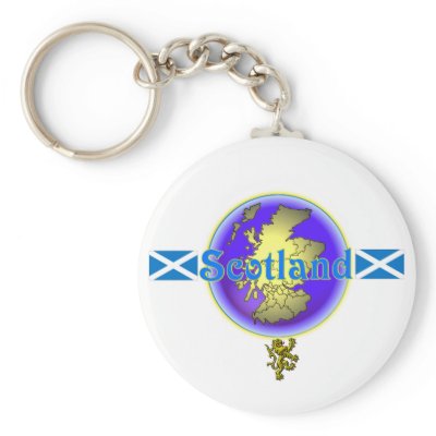 Blue Scotland. Key Chain by colintonwigglys