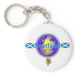 Blue Scotland. keychains