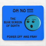 Blue Screen of Death - - Customised - Customised mousepads