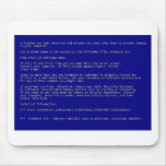 Blue Screen of Death Mouse Mat