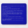 Blue Screen Of Death Mousemat