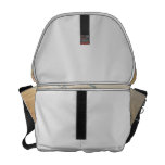 Blue Sea Oats Brown Orange sky picture Courier Bags