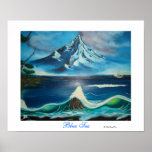Blue sea poster